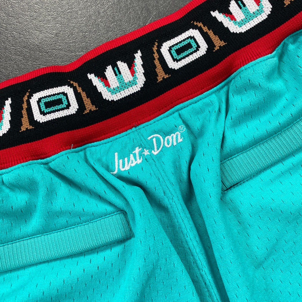100% Authentic Just Don Mitchell Ness 95 96 Vancouver Grizzlies 7