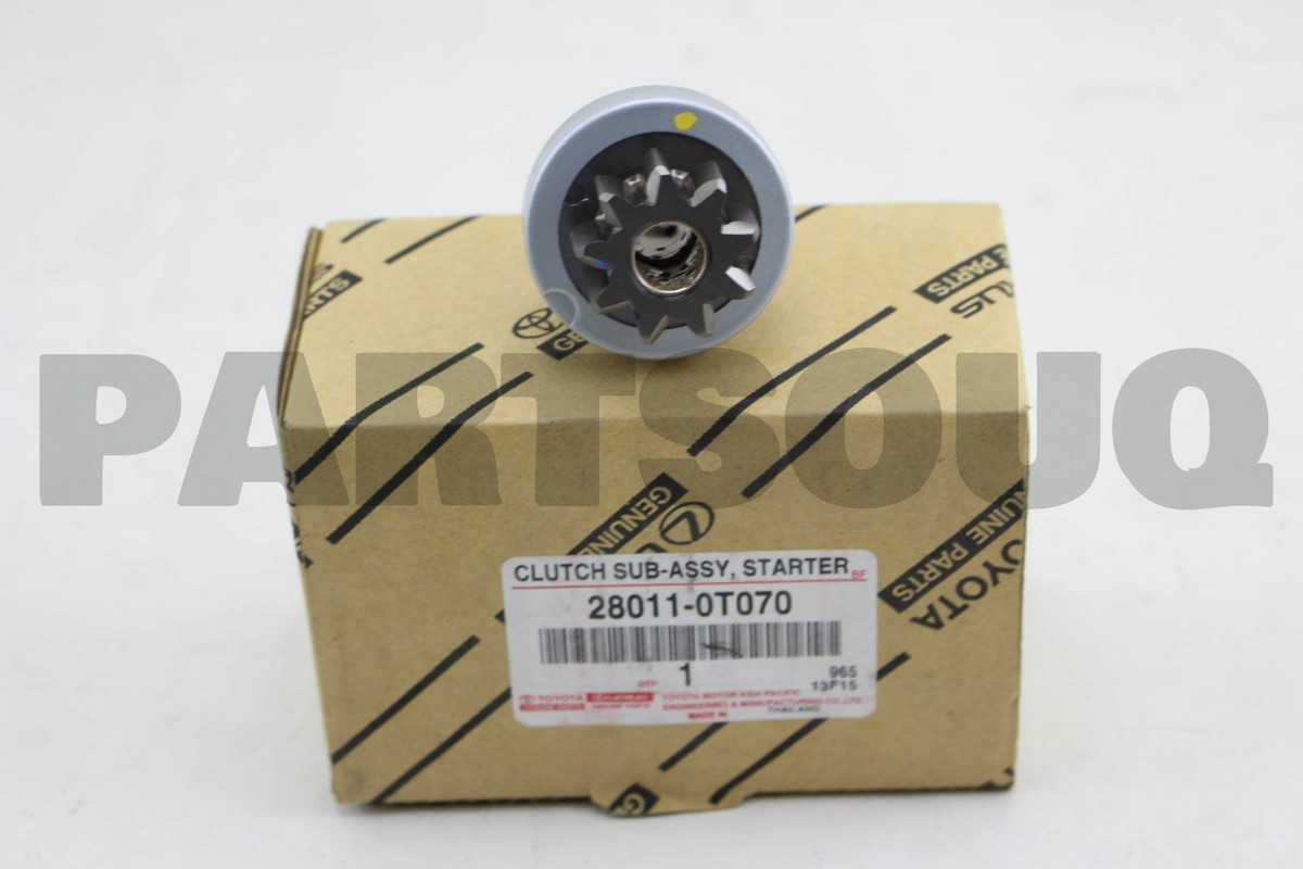 280110T070 Genuine Toyota CLUTCH SUB-ASSY, STARTER 28011
