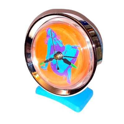 PIN UP pop art 90s Bliss metal alarm clock watch orologio