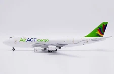ACT Airlines B747-400(BDSF) Reg: HC-ACF Scale 1:400 JC Wings Diecast LH4250 (HK)