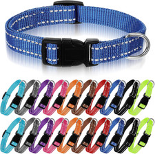 20 Pcs Puppy Collars for Litter, Reflective Puppy Collars Adjustable Puppy ID