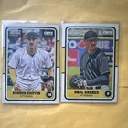 Onyx Vintage Collection Konnor Griffin Paul Skenes Pittsburgh 2 Card Lot