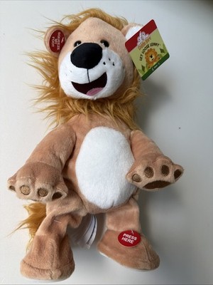 Electronic Animated Let Loose Lenny Musical Dancing Lion Plays  Shout  14  Plush
