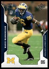 Mario Manningham Rookie 2008 Upper Deck Draft Edition #69 Michigan Wolverines
