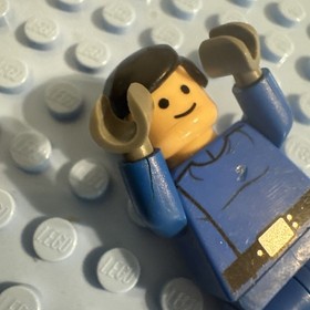 Lego Star Wars 7665 Republic Cruiser Captain Minifigure SW0169 Minifig - Damaged