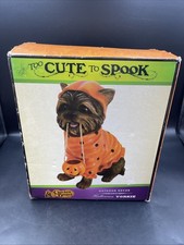Cracker Barrel "Too Cute to Spook" Halloween Yorkshire Terrier, Outdoor Decor