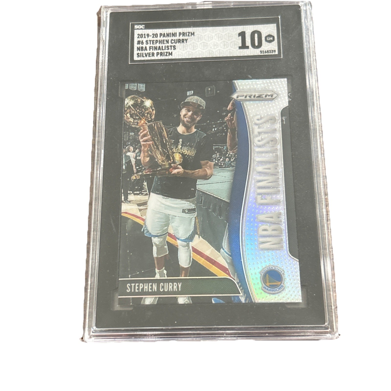 2019-20 Panini Prizm - Nba Finalists Stephen Curry #6 Silver Prizm SGC 10 🔥🔥🔥