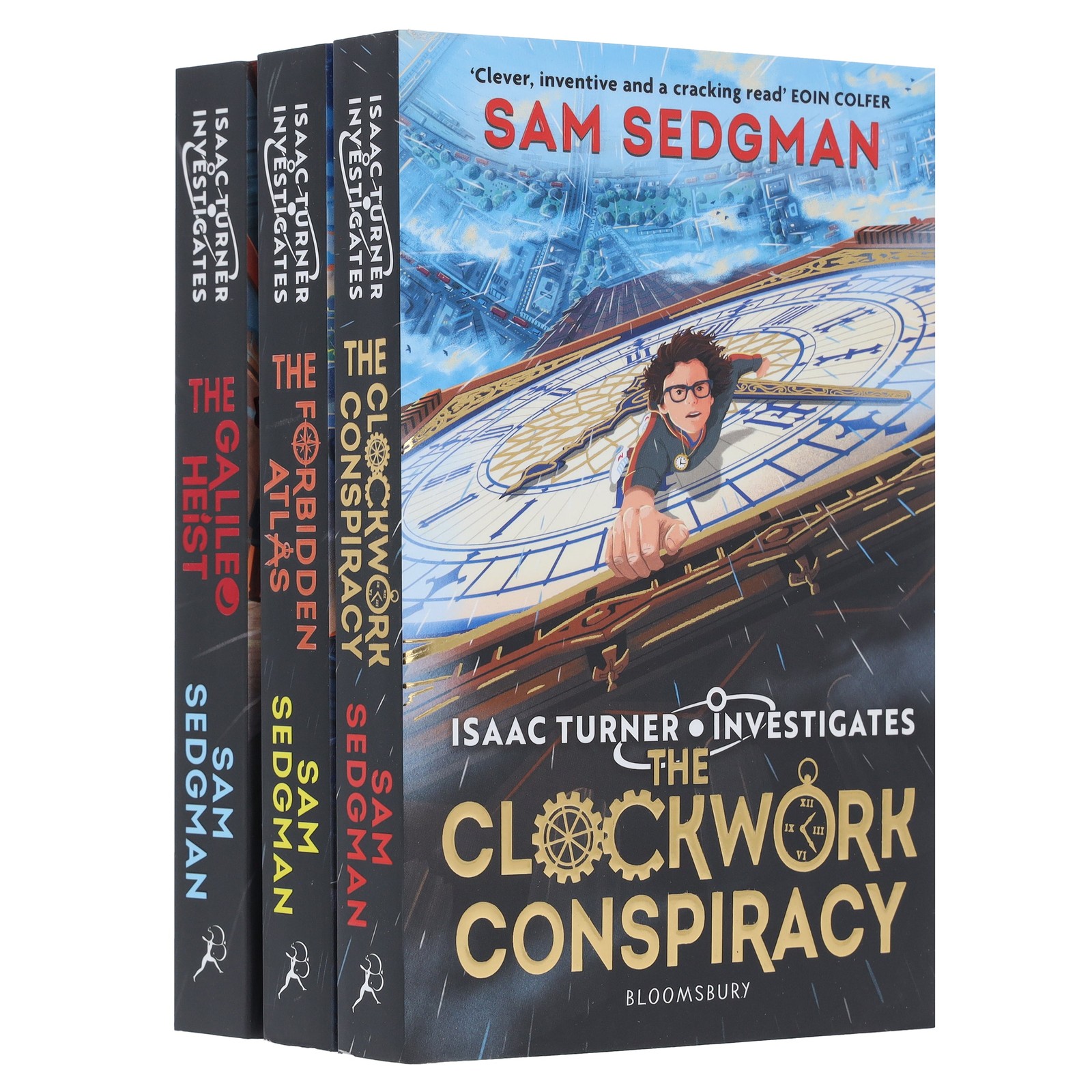 Isaac Turner Investigates Series by Sam Sedgman 3 Books - Ages 9-12 - Paperback