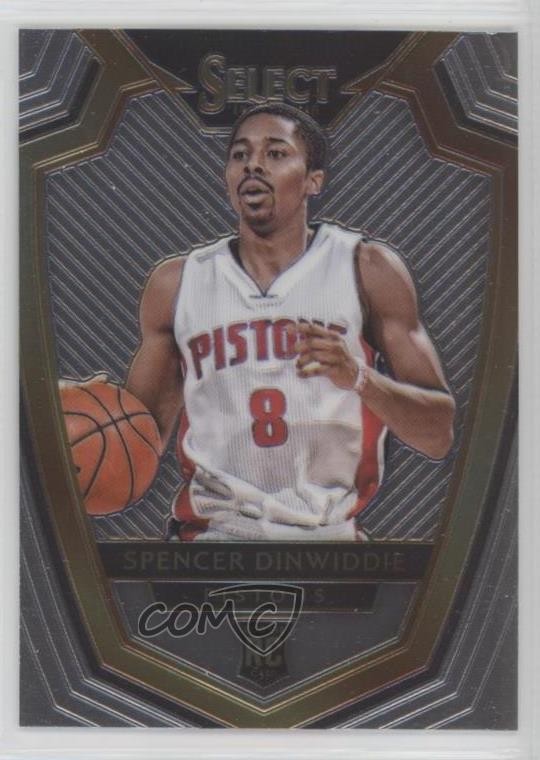 2014-15 Panini Select Premier Level Spencer Dinwiddie #197 2du