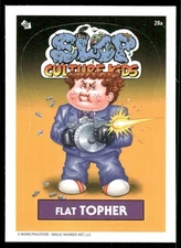 Flat Topher 2022 Slop Pop Culture Kids Card #28a (NM)