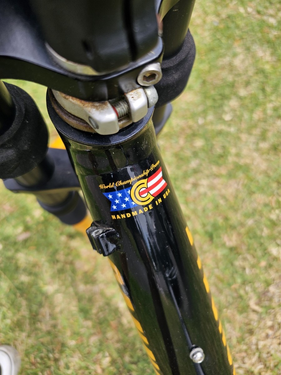 97 CANNONDALE SUPER V 1000 FREERIDE Frame W/ MOTO HEADSHOK FORK