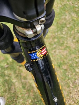 キャノンデール スーパーV 400 ヘッドショック フレームセット キャノンデール スーパーV 400 ヘッドショック フレームセット