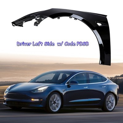 Fender For Tesla Model 3 2017-2023 Front Driver Left Side Painted w/ Code PBSB