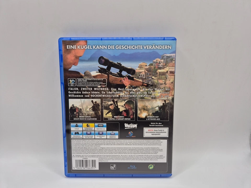 Playstation 4 Spiel: Sniper Elite 4 Italia Ps4 - Bild 2 von 3