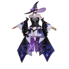 Game Honkai: Star Rail The Herta Cosplay Costume W/Short Skirt Hat Full Set Gift