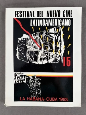 ••RARES 15. Internationales Filmfestival Kuba Programmbuch 1993 Moisés Finalé Art - Bild 1 von 4