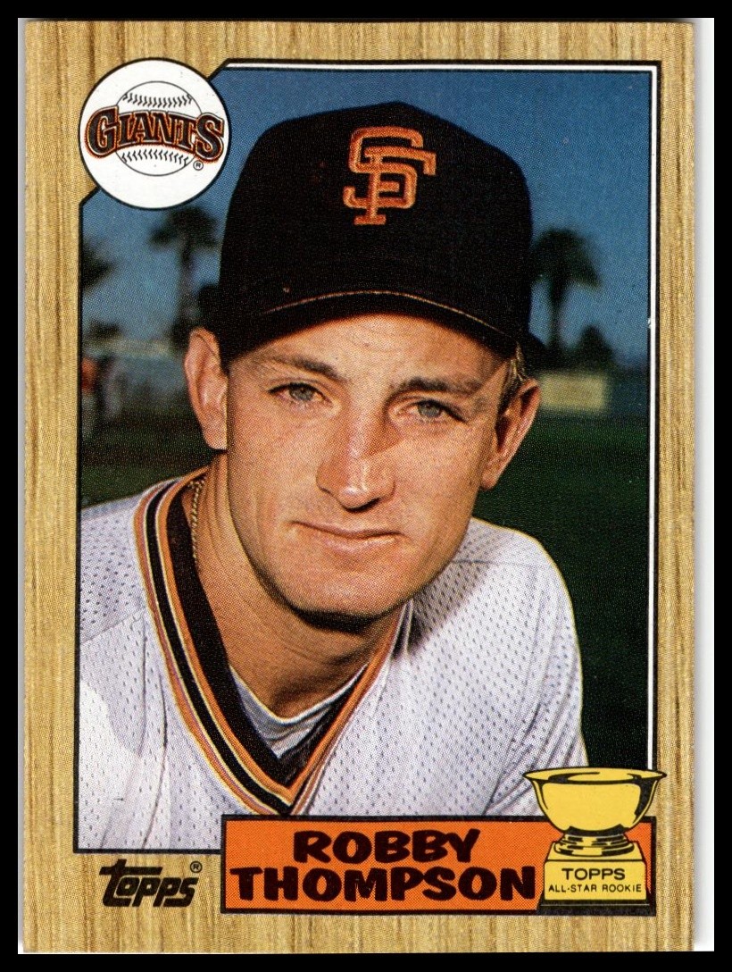 1987 Topps #658 Robby Thompson