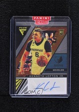 2022-23 Panini Flux Flux Rookie Signatures Kenneth Lofton Jr #FRS-KLJ Auto 1a07