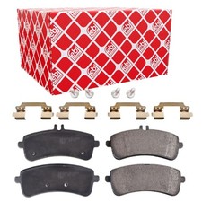 FEBI Bremsbel&auml;ge WAKO Satz Hinten f&uuml;r MERCEDES AMG GT C190 X290 R190 W222 C217