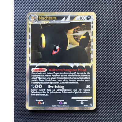 Nintendo Pokémon TCG Nachtara Holo 86/90 2010 Deutsch / Prime Nachtara