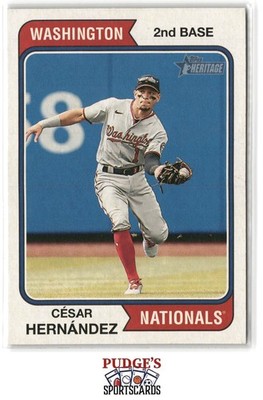 César Hernández 2023 Topps Heritage #45