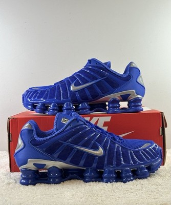 Nike Shox TL Hyper Royal Blue Metallic Silver AV3595-400 Men's Size 12 NEW