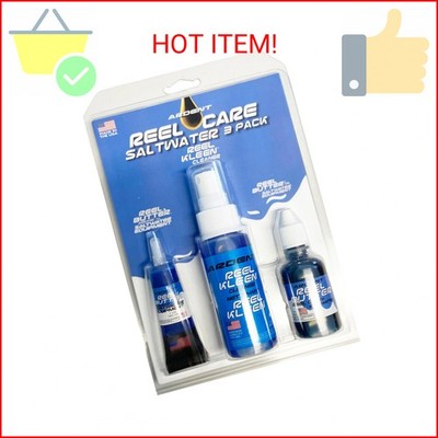 Ardent Tackle Saltwater Reel Care 3 Pack/Fishing Reel Cleaner Lubricator & Greas