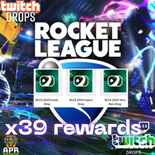  Rocket League TW DROPS TOTAL 39 ITEMS Import...