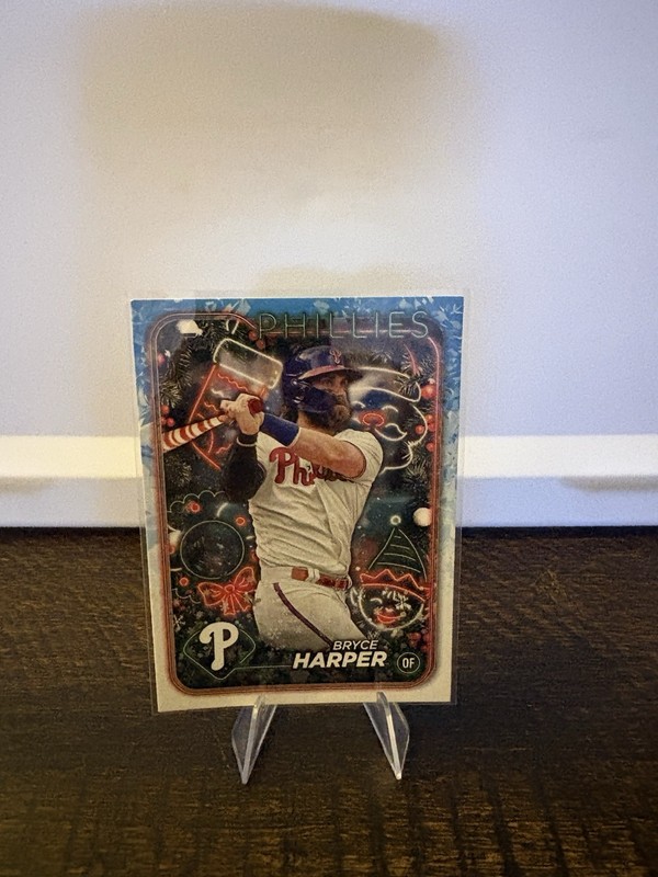 2024 Topps Holiday - Holiday Variation Bryce Harper #H179