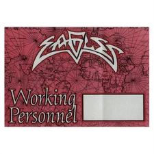 The Eagles 1994 Hell Freezes Over Concert Tour Working Backstage Pass