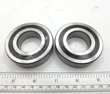 LOT OF 2 ZZ6206, RADIAL/DEEP GROOVE BALL BEARINGS, DOUBLE SHIELDED, 0146H