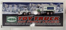 Hess 2008 Toy Truck and Front Loader Lights Sounds Motorized Loader NIB