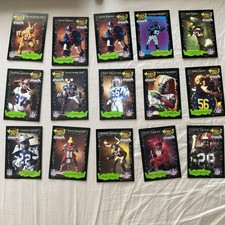 1994 NFL Coca-Cola Monsters Of The Gridiron Collector Football 15 Cards Loose