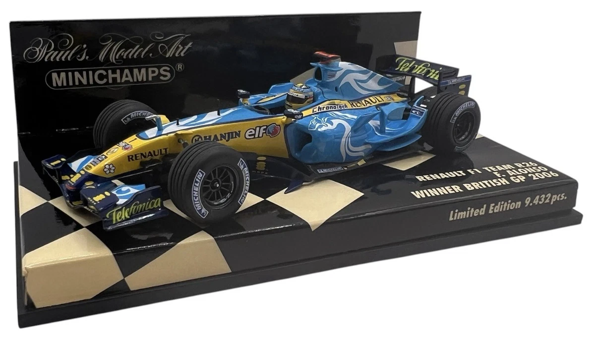 Las mejores ofertas en RENAULT coches de Fórmula 1 Diecast 2006