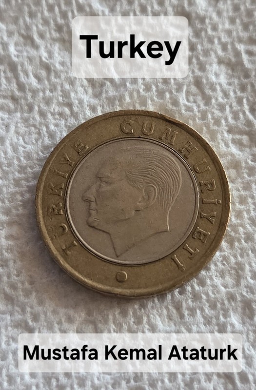 Turkey 2009 1 Lira Coin  KM1244