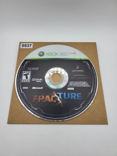 Fracture Xbox 360 Disc Only NO Usps TRACKING