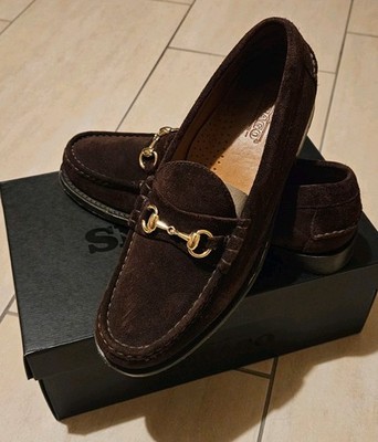 Sebago Joe Modena Horsebit Loafer Suede Brown 43 EU - 9 UK - 10 MAL GETRAGEN