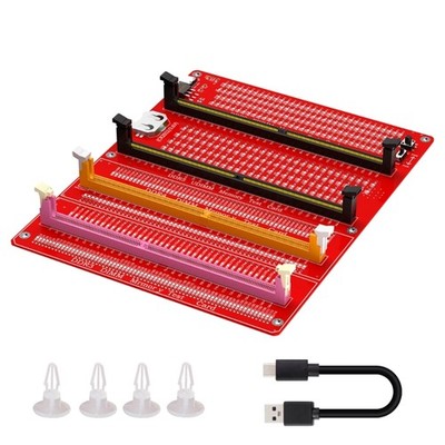 DDR3 DDR4 DDR5 Memory Diagnostic Repair Analyzers Test Card with LED Indicator