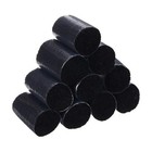 10 Rolls Latch Hook Yarn Latch Hook Kit Yarn Precut Hook Rugs Yarn Black