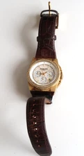 Michael Kors Watch Chronograph Women's Gold Date Womens MK-5036 Rare