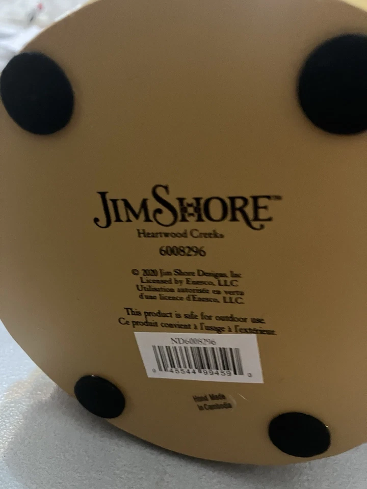 Jim Shore LARGE 20" Tall Christmas "Nutcracker" W/ Tree & Gift 6008296 RARE HTF - Image 4 of 4