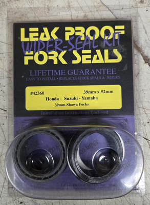 Leak Proof Seals - 42360 - Pro-Moly Fork Seals/Wiper Seals