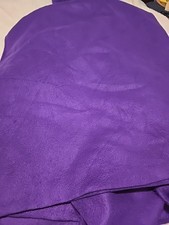 Purple Polar Fleece Fabric 4 Yds.