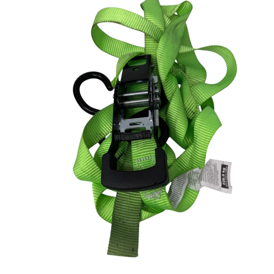 Lot of 3 SmartStraps Ratchet Tie-Down Straps Heavy-Duty 3000 lbs & 500 lbs Cap - Image 4 of 4