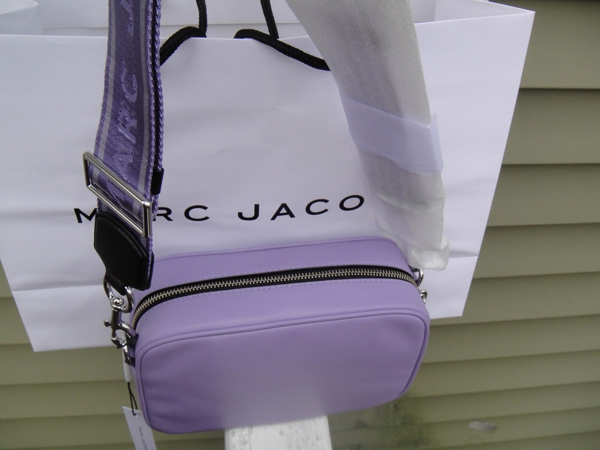 NEW WITH TAG MARC JACOBS LAVENDER CAMERA BAG.$395.00100