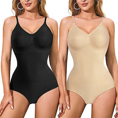 Ladies Women Seamless Full Body Shaper Tummy Control Shapewear Slimming  Bodysuit