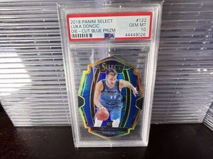 その他 NBA LUKA DONCIC RC Die Cut Blue Prizm Luka Doncic 2018-19 Select Premier Prizm Blue /249 Rookie