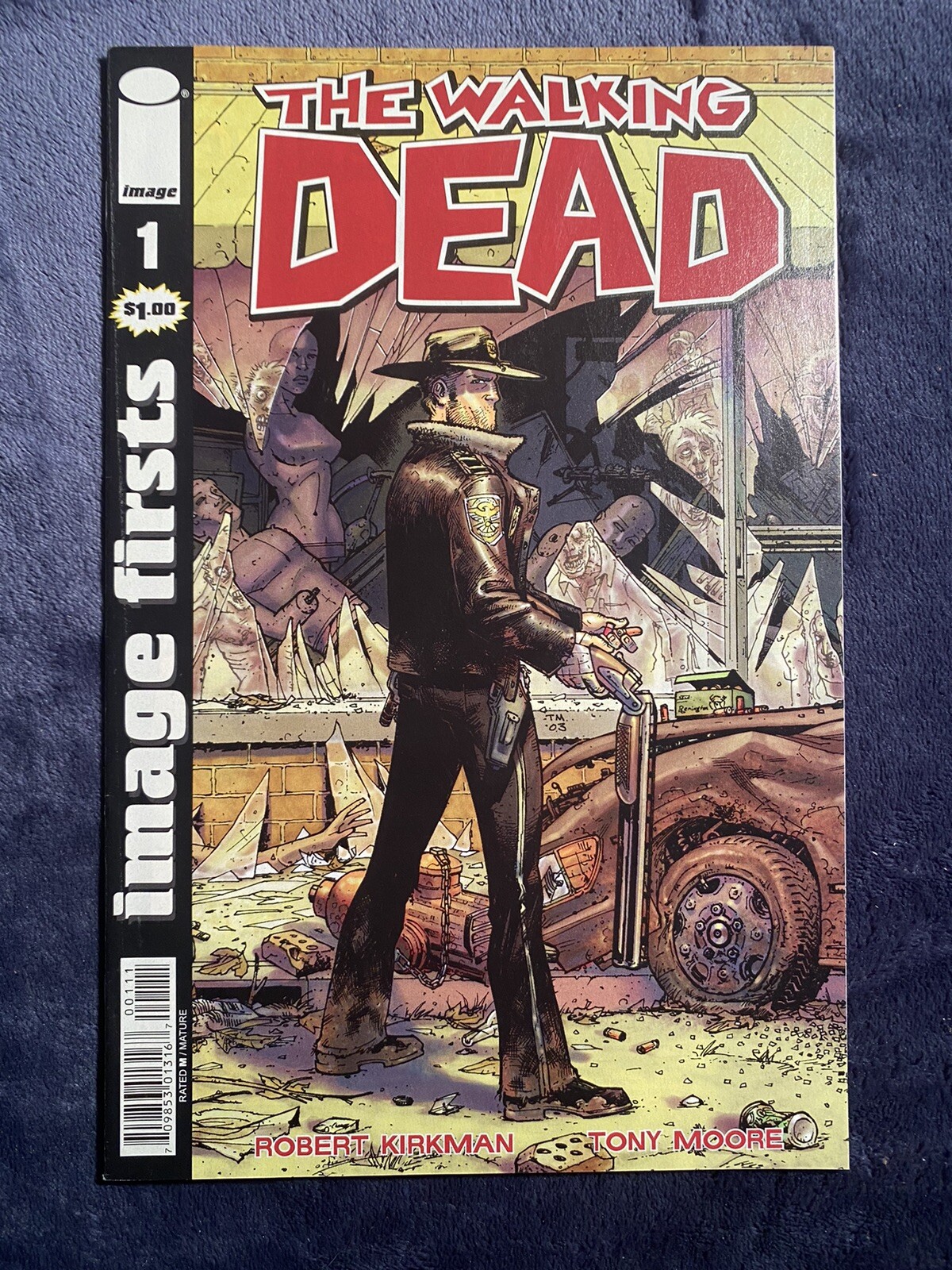 The Walking Dead 1 April 14 Image First Comics 10th Anniversary Issue For Sale Online Ebay