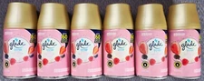 6 Glade Automatic Spray Refills, Air Freshener, Bubbly Berry Splash,  6.2 oz ea