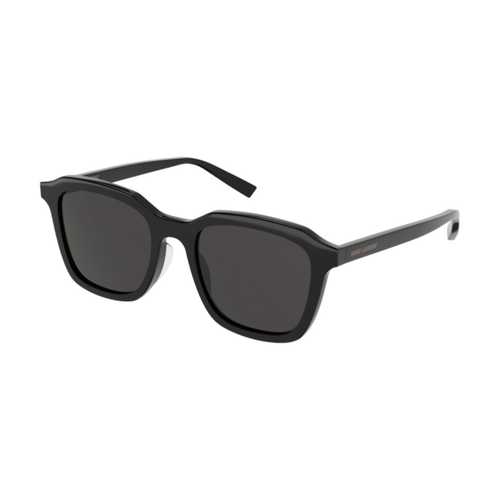 Saint Laurent SL 457 001 Unisex Sonnenbrille - schwarzes Gestell, schwarze Gläser. 53mm